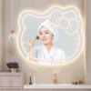 23.620.5in Adjustable Tri Tone LED Lighted Makeup Mirror, Lighted Vanity Mirror for Wall, Dimmable, Waterproof, for Bathroom Bedroom, Front Lighted Vanity Makeup Mirror, Memory Function Smart Mirror view 1