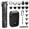 Ufree Beard Trimmer for Men, Foil Shaver Electric Razor, Shavers for Body Face Nose Ear, Cordless Hair Trimmer, Professional Hair Clippers, Mustache Grooming Kit Birthday Gifts for Men view 1