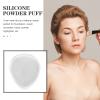 Baluue 5pcs Silicone Makeup Puff for Women Easy to Clean Lightweight Foundation Applicator for Liquid Powder and Concealer for Makeup Blending and Precision Application view 4