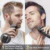 Brightup Electric Foil Shavers for Men - Smooth & Close Electric Razor for Men with Pop Up Trimmer - Wet Dry Shaving/Travel Lock/LED Display/IPX6 Waterproof view 2