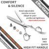 Fengliren High-end Professional Hair Cut Thinning Scissors Hair Cutting Teeth Shears Barber Hairdressing Texturizing Scissor Extremely Very Sharp 6.1 Inch Dynamic Stainless Steel Alloy For Salon& Home view 4
