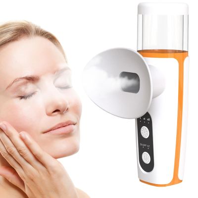 PODEC Rechargeable Mist Sprayer for Dry Eye, Cool Mister Eye Steaming Device with 20ml Water Tank Capacity, 3 Temperature Modes & Hot and Cold Compress Modes Adjustable, for Eyelid, Eye Skin SPA