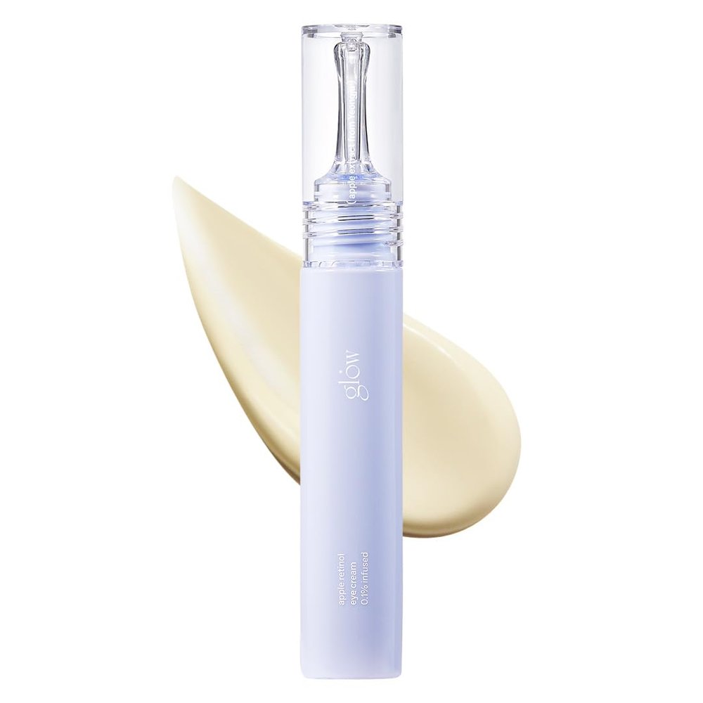 glow apple retinol eye cream | wrinkleimprovement | rich ointmenttype with 0.1% pure retinol & 4thgen hpr | deepfirming | antioxidantrich formula for revitalised radiance | 0.5fl oz