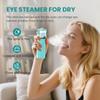 2-in-1 Nano Facial Mister & Eye Mist Steamer, USB Rechargeable Portable Face and Eye Sprayer for Eyelash Extensions, Dry Eyes Relief, Skin Hydrating and Moisturizing, with Visual Water Tank view 2