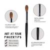 #20 Top The Line Professional Acrylic Brush, Black Handle view 3