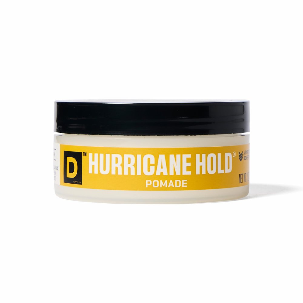 Duke Cannon Supply Co. Hurricane Hold Pomade. Maximum Hold, No Shine, Water-Based for Easy Washout  2 oz