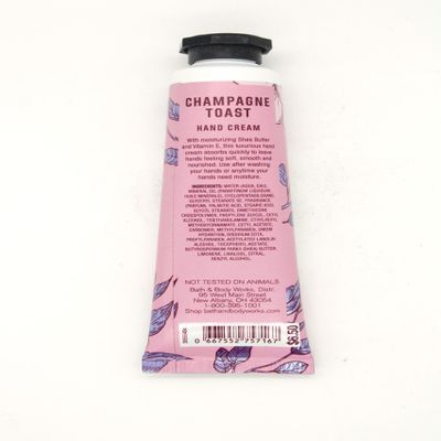 Champagne Toast, Bath and Body, Shea Butter Hand Cream, 1 fl oz