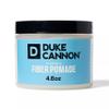 Duke Cannon Supply Co. Flexible Fiber Pomade  4.6 oz  Strong Hold, No Shine, Water-Based for Easy Washout, Adds Texture & Volume for Shorter Hairstyles view 1