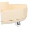 ADOCARN 360degree Rotation Makeup Brush Holder Travel Makeup Brush Organizer Cosmetic Storage Box view 3