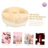 ADOCARN 360degree Rotation Makeup Brush Holder Travel Makeup Brush Organizer Cosmetic Storage Box view 4