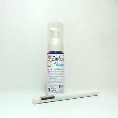 #1 Eyelash Extension shampoo with brush 50ml