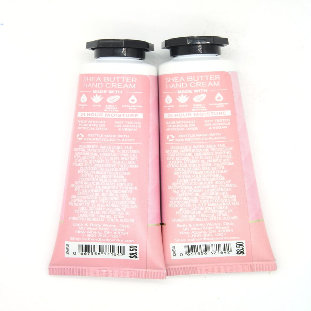 Champagne Toast, Bath and Body, Shea Butter Hand Cream, 1 fl oz each, 2 pack