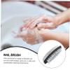 Homoyoyo Ergonomic Handle Nail Brush Soft Bristles Nail Cleaning Brush for Women Kitchen Hand Washing Tool Stainless Steel view 2
