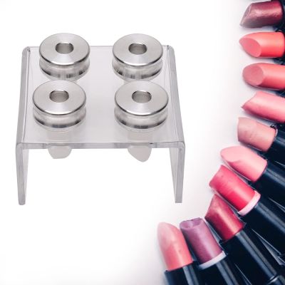 Aoaoy Lipstick Making Tool, 9mm Beak Type Lipstick Sample Lip Balm Maker Making Tool DIY Accessories (9mm four holes)