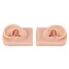 Aoaoy Silicone Ear Model, 1 Pair Flexible Soft Reusable Simulated Human Skin Silicone Piercing Model (2) view 3
