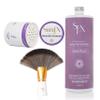 SunFX Tanning Kit  Violet Royal Spray Tan Solution, Finishing Powder & Fan Brush for Flawless, Streak-Free Tanning view 1
