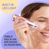 Profeir Facial Hair Removal for Women: Electric Razor for Smooth Skin Painless Trimmer Rechargeable Shaver for Upper Lip Peach Fuzz Chin Pocs Hair at Home Travel Gifts for Women(Purple) view 4