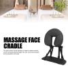CHICIRIS Adjustable Beauty Bed Headrest Cradle, Face Cradle Pillow for Massage Table, U Shape Cushion with Hand Support, PU Leather and High Rebound Sponge, Fits Most Beauty and Massage view 4