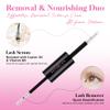 BEPHOLAN Lash Glue Remover &Lash Essential Serum, Bond & Seal Adhesive Removal, Organic Castor Oil for Longer Thicker Lashes,Non-Irritating for Sensitive Eyes, Eye Makeup & Mascara Removal view 2