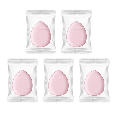 2 Pack Finger Powder Puff, Makeup Sponge for Foundation Concealer Blending, Reusable Washable Hydrophilic Polyurethane Puff for Eyes Nose Face, 30mm x 40mm x 7mm