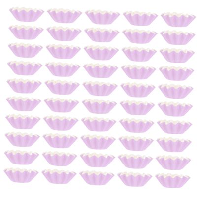 Garneck 50pcs Candle Wax Melt Liners Tray Heatproof Aromatherapy Tray Scented Wax Containers