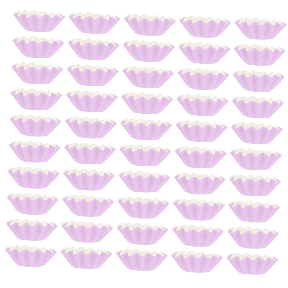 Garneck 50pcs Candle Wax Melt Liners Tray Heatproof Aromatherapy Tray Scented Wax Containers