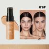 2-in-1 Concealer Foundation, 20ml, Long-Lasting Waterproof Coverage, Black Pump Bottle (01#, 20ml) view 2