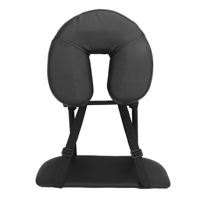 CHICIRIS Adjustable Beauty Bed Headrest Cradle, Face Cradle Pillow for Massage Table, U Shape Cushion with Hand Support, PU Leather and High Rebound Sponge, Fits Most Beauty and Massage