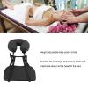 CHICIRIS Adjustable Beauty Bed Headrest Cradle, Face Cradle Pillow for Massage Table, U Shape Cushion with Hand Support, PU Leather and High Rebound Sponge, Fits Most Beauty and Massage view 4