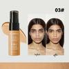 2-in-1 Concealer Foundation, 20ml, Long-Lasting Waterproof Coverage, Black Pump Bottle (03#, 20ml) view 2