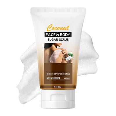 KP Bump Eraser Face & Body Scrub, Exfoliating Scrub for Women & Man, Gentle Exfoliator Enzymes Smooth Skin, Deep Moisturizing Cleanser for All Skin Types, Exfoliator for Dullness, Pores