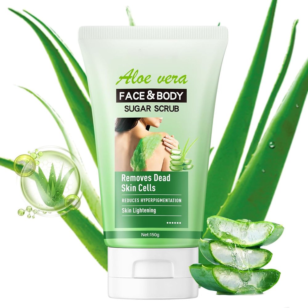 KP Bump Eraser Foot & Body Scrub Keratosis Pilaris Aloe Vera Treatment, Deeply Exfoliates for Hydrated & Nourished Skin Cleanser, Keratosis Pilaris Exfoliator for Dullness, and Pores