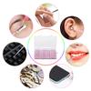 300pcs Disposable Micro Applicators brushes,JASSINS Eyelash Extensions Microfiber Wands Applicator Brush,False Eyelashes Brush Clean Mascara swabs(2.0 mm With Container) (PURPLE) view 4