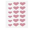 Pink Heart Hydrocolloid Acne Patches, 18 Count, 8mm and 12mm Sizes, Overnight Treatment view 3