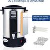 QUGURLID Paraffin Wax Heater,Temperature Controller,Stainless Steel Electric Heating Candle (Faster Pouring),Not Clogged&Easy to Clean (35L) view 4