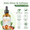 Batana Oil for Hair Growth Organic Raw Batana Hair Oil Natural Cold Pressed Pure Glass Bottle Oils to Thicken Brows, Repair Hair & Scalp, Fights Frizz, All Hair Types (2 fl oz) by MMPANG view 3