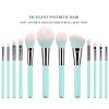 12Pcs Makeup Brushes Set Professional, Cosmetic Brushes Makeup Set with Case for Blending Liquid, Cream or Flawless Powder view 3