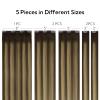 HOTBANANA Clip in Hair Extensions Real Human Hair, 5Pcs 70g 18 Inch Chocolate Brown Mixed Caramel Blonde Balayage Straight Remy Clip in Extensions view 2