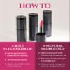 H HEVVY HEVVYMAKEUP Ultra Stay-On Lip Coloring Tint - Vibrant Matte Finish Lip Tint - Long Lasting Airy Weightless Lips with Perfect Fixing - Korean Lip Makeup, Metro Pink, 0.11oz. view 4