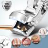 2026 Toenail Clippers for Thick Toenails, Angled Head Large Toe Nail Clippers with Wide Jaw Opening, Super Sharp & Durable Thick Toenail Clippers with Comfort Grip Long Handle for Seniors Men Women view 3