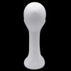 Solenvar Female Foam Mannequin Head with Long Neck for Wig Display, Styrofoam Head for Wigs, Durable Foam Wig Head for Wigs, Hats, and Glasses, Display Stand for Styling, Business Use, 46cm Height view 4