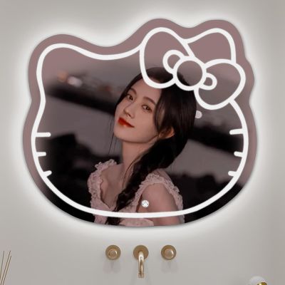 23.620.5in LED Bathroom Mirror with Stepless Dimmable, 3 Colors Smart Mirror, Wall Mounted Makeup Mirror with, Smart Touch Control, Shatter-Proof, Memory, Vanity Lighted Mirror for Bedroom