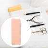 predolo Beauty Tweezers Storage Kit Eyelash Extension Tool Container Lash Tool Organizer Box Tweezers Shelf Holder for Dressing Table, Pink view 3