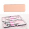 predolo Beauty Tweezers Storage Kit Eyelash Extension Tool Container Lash Tool Organizer Box Tweezers Shelf Holder for Dressing Table, Pink view 4