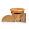 YHdtUO Wood Foot Bath Bucket Adult Footbath, Cedar Foot Bath Barrel, Wooden Foot Washing, Household Foot Bath Barrel, Pedicure Bucket, Healthy Foot Tub, 36 cm Super EAS Star of (Covered) view 1