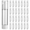 28 Pack Airless Pump Bottles 1.7 oz Travel Size Pump Bottle Lotion Container Refillable Cosmetic Pump Dispensers for Foundation Moisturizer Shampoo Toiletry view 1