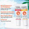 VISRIE SPF 30 Lip Sunscreen, SPF Lip Balm Bulk 24 Pack, Moisturizing Sunscreen Lip Balm with Vitamin E and Shea Butter, Non-Sticky SPF Lip Gloss for All Skin Tones-Clear view 2