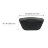 FOMIYES Spa Bath Pillow with Suction Cups Ergonomic Bath Cushion for Relaxation Black view 4