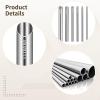 6-Piece Hollow Stainless Steel Piercing Guide Tubes, Mirror-Polished Transfer Tools, Multi-Size Professional Piercer Set view 4