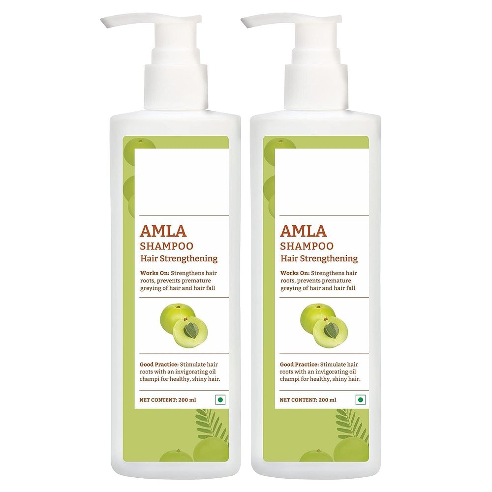 Amla Shampoo | Shampoo for Men & Women - 200 ml (Pack of 2)